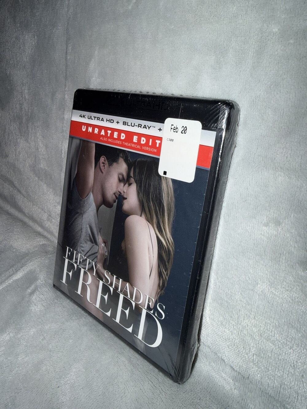 Fifty Shades Freed 2018 4K UHD Blu-ray Unrated Jamie Dornan Dakota Johnson